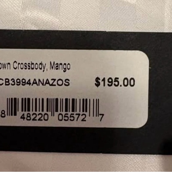 Consuela Mango Royal Blue Floral Crossbody with Multicolor Strap - Picture 3 of 3